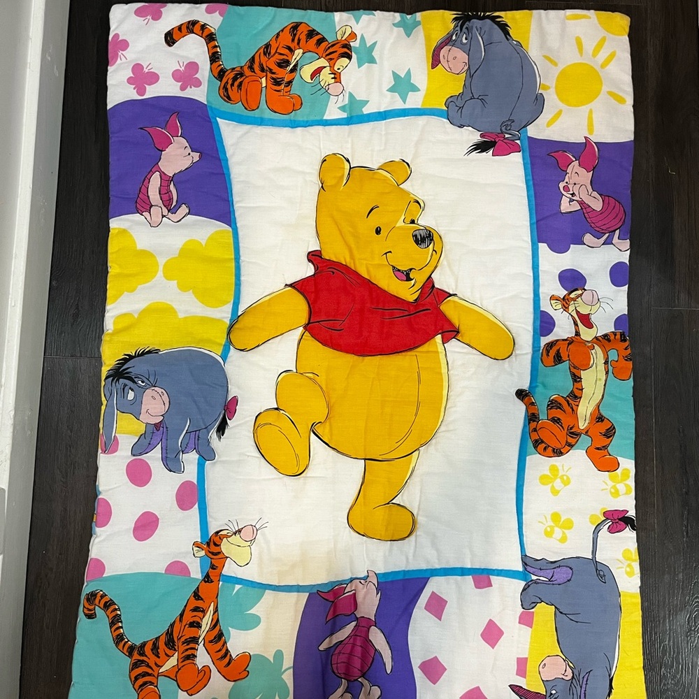 Vintage Disney 1995 Pooh Quilt